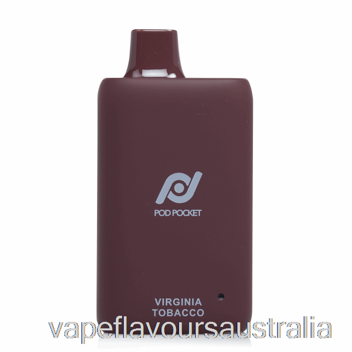 Vape Nicotine Australia Pod Pocket 7500 Disposable Virginia Tobacco